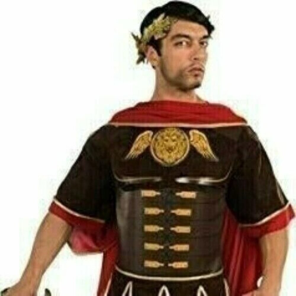 Rubies Gladiator Halloween Costume Adult XL 44-46 Heroes And Hombres - Picture 5 of 6